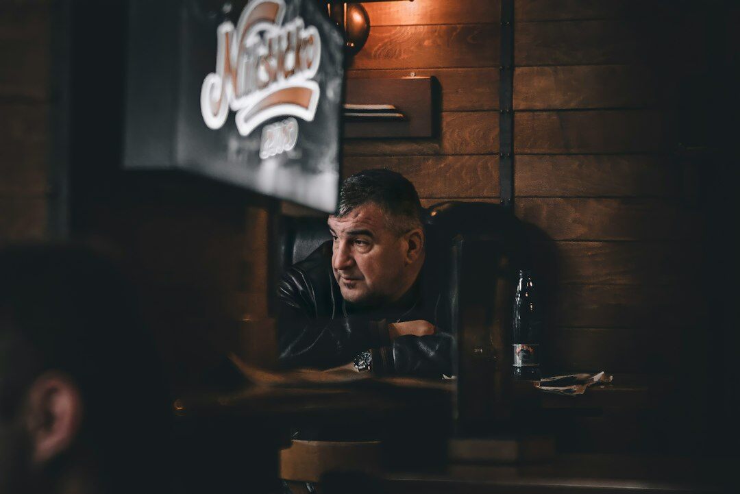 Portrait of a Belgian male television interviewer