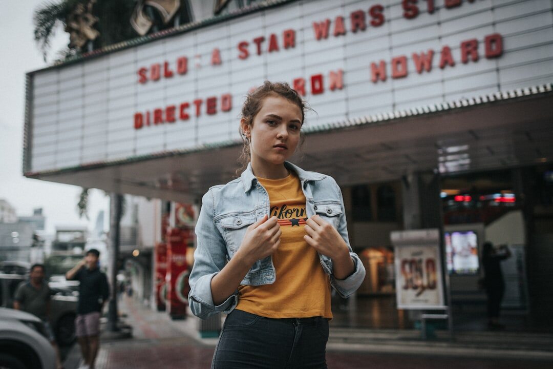 woman building media career