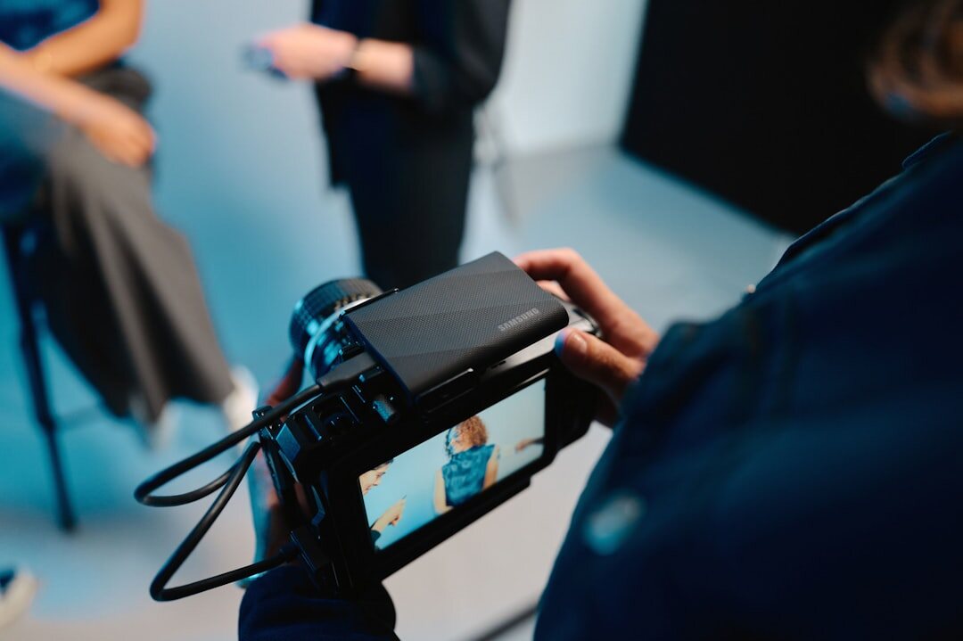 journalist conducting interview